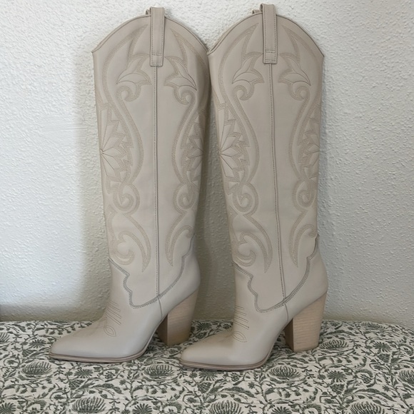 Steve Madden Lasso Western Boot Size 8 - Picture 2 of 4